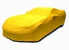 C7 Corvette Car Cover-  Velocity Yellow Color Matched Indoor Stretch